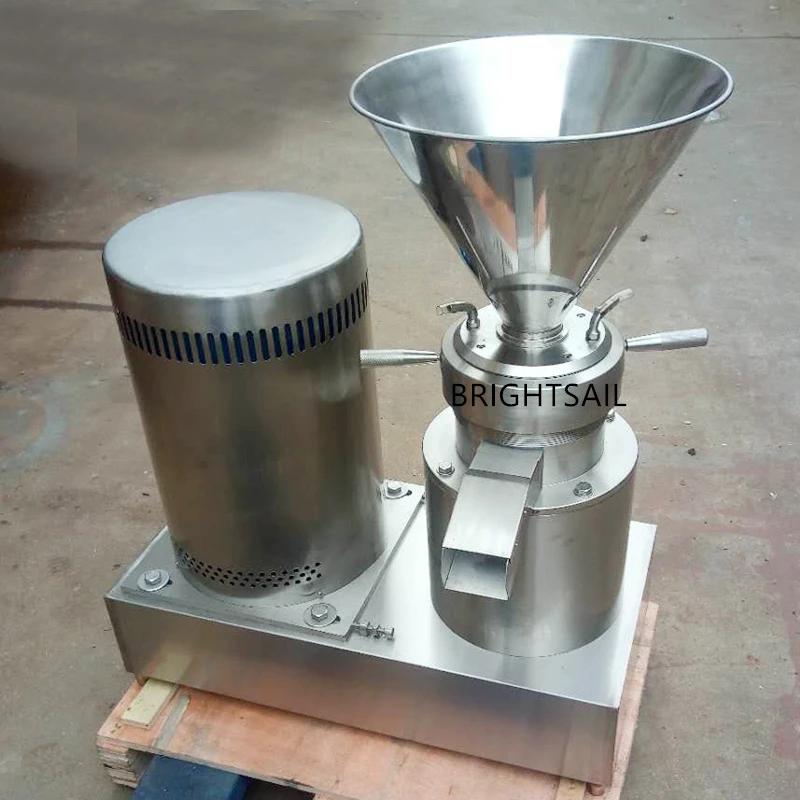 Brightsail Small Tabletop Food Strawberry Jam home Peanut Paste Nut Butter Sesame Price Tahini Making Machine Colloid Mill