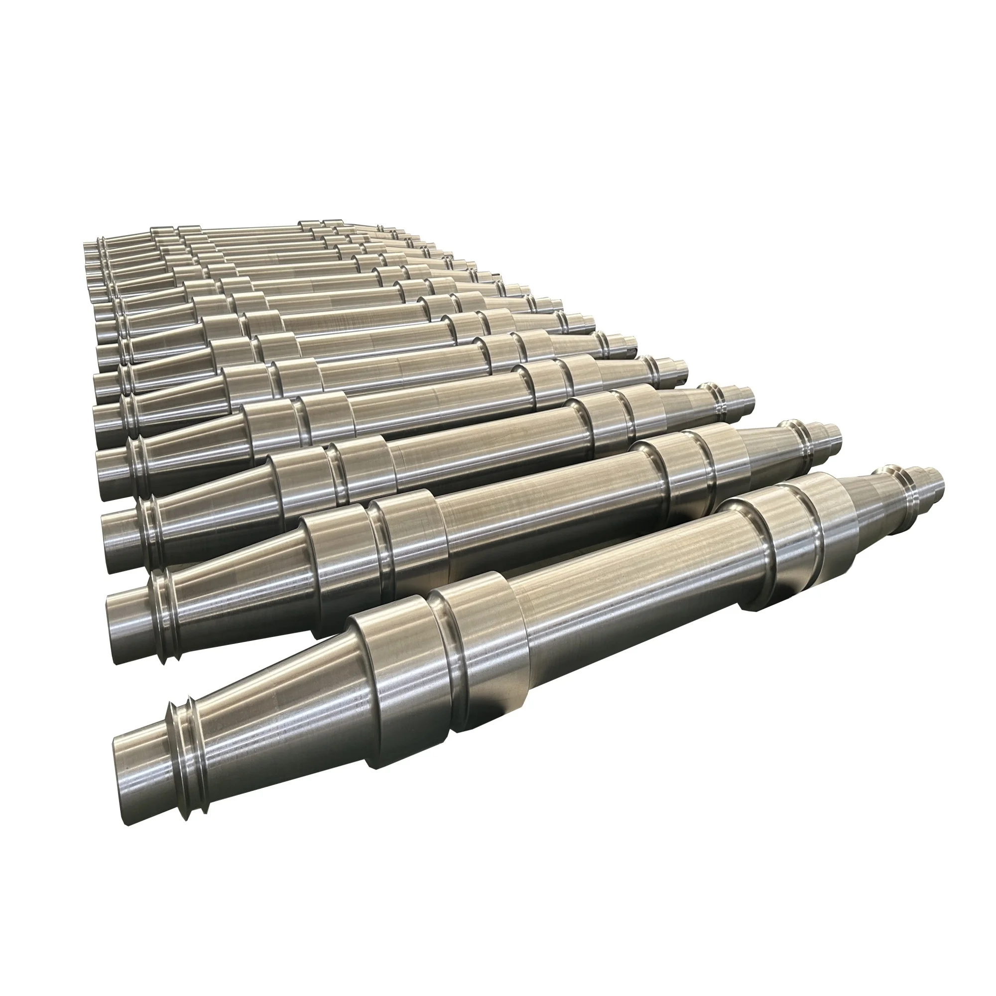 OEM grinding high quality stepped big long shaft roller
