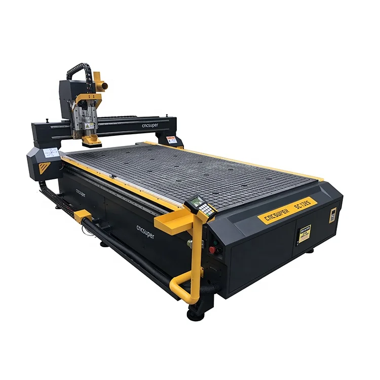 China Spindle Motor Vacuum Table Mdf Board Acrylic Wood Engraving 1325 Cnc Router