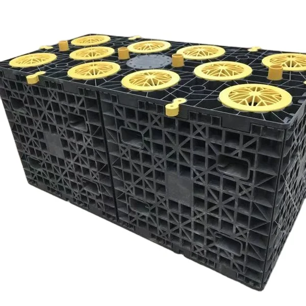 Underground Rainwater Harvesting Module Rainwater filtration tank PP Water Storage Tank