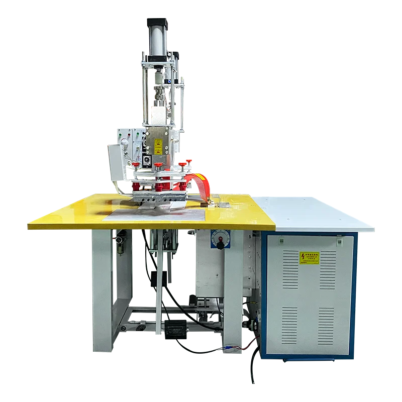 pedestal high frequency stretching ceiling welding machine