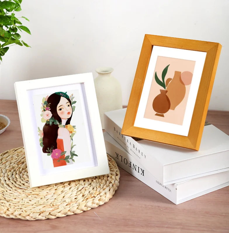 Wooden Frames picture A4   A3 Poster Frame for 6x8 8x11 Pictures Black Wood Picture Frames Set of 3  4  6