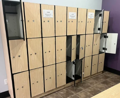 Factory price Brikley compact locker HPL panel modern gym lockers high pressurec laminate sheets HPL locker for gym