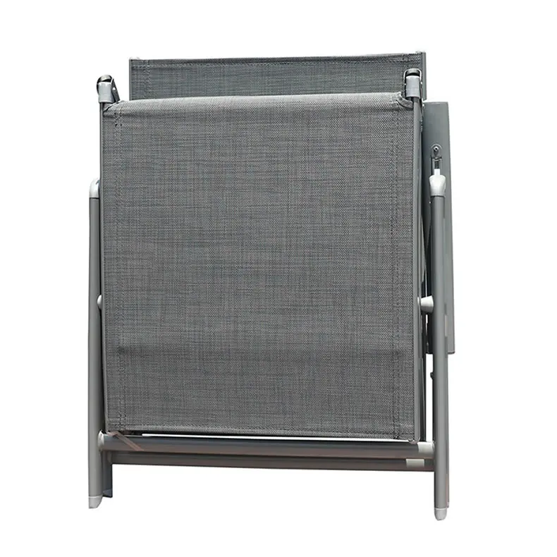 Latest aluminum outdoor patio chaise lounge chair  sun lounger for hotel  Deck Beach Yard Swimming Pool with cushion