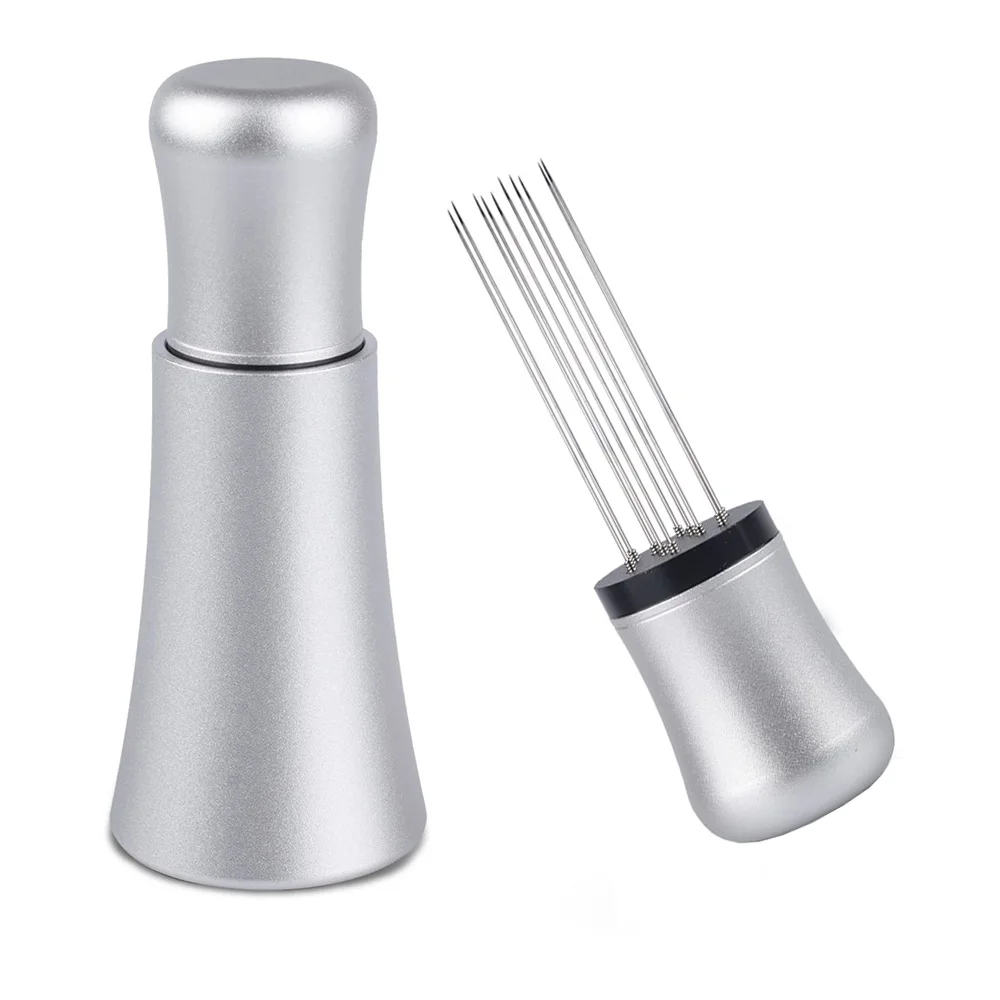 Best Selling Professional Wdt Tools Barista Hand Espresso Distribution Tool 8 Needles Espresso Coffee Stirrer