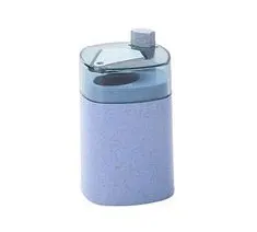 Automatic Toothpick Box Wheat Straw Toothpick Holder Container Portable Pop-up Toothpick Dispenser Box