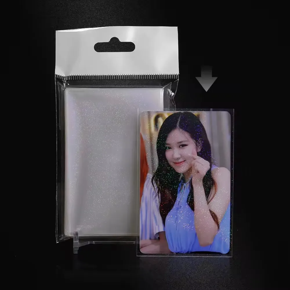 Hologram KPOP Photocard CARD SLEEVES, LOMO PC Card pocket PP Star Photo Collection