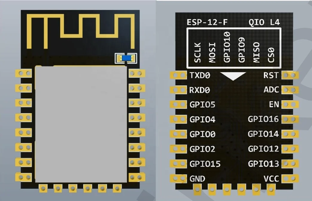 Authentic ESP-12F ESP8266-12F  Remote Serial Port WIFI Wireless Module by Ai-Thinker CE / FCC / ROHS / REACH