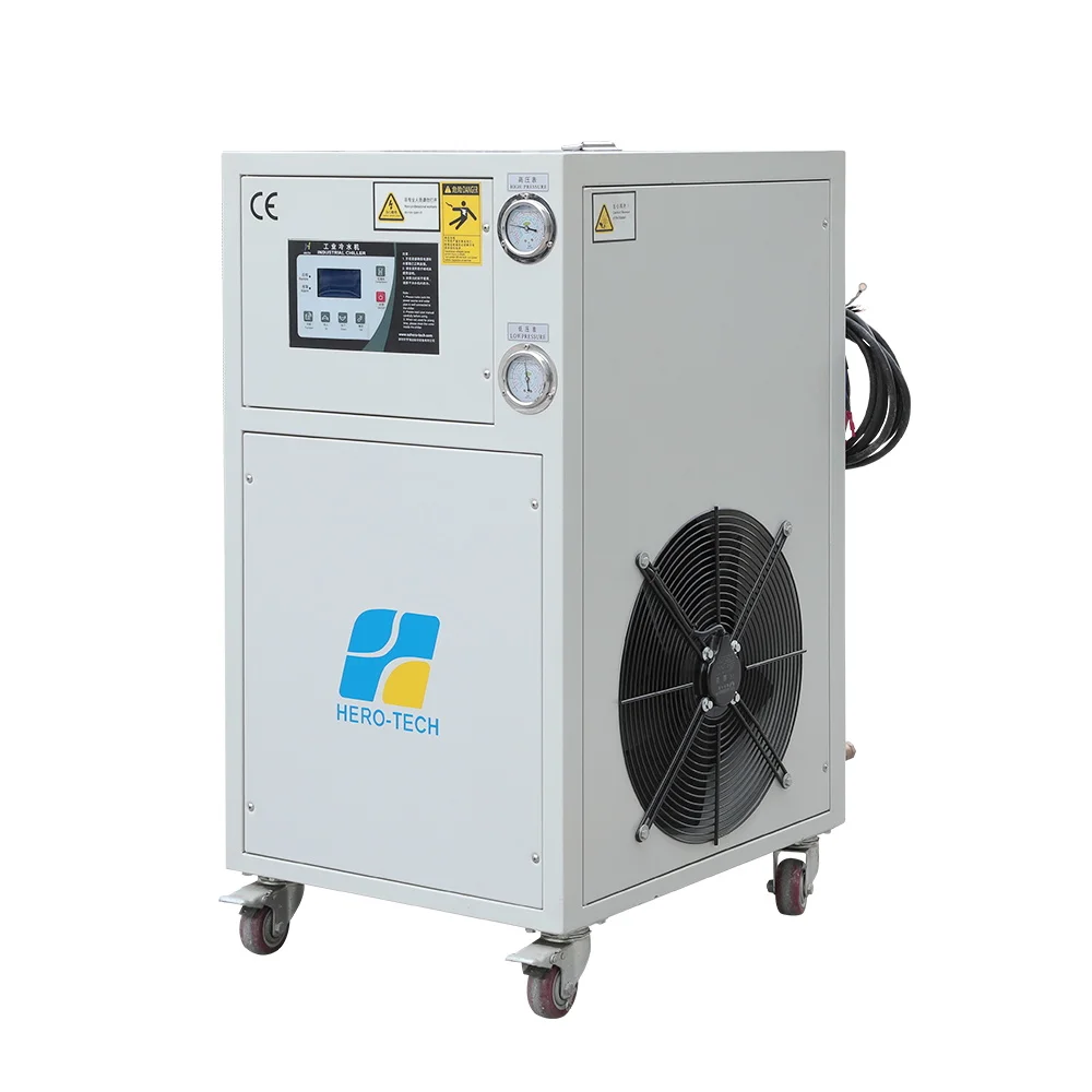 6kw 2hp air cooled portable industrial water chiller 220V to 240V 60HZ