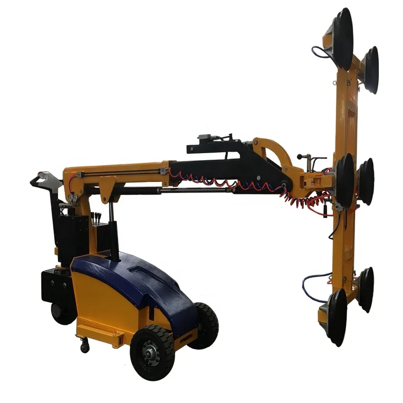 Superior mobile electric marble glass trolly lifter electric-glass-lifter