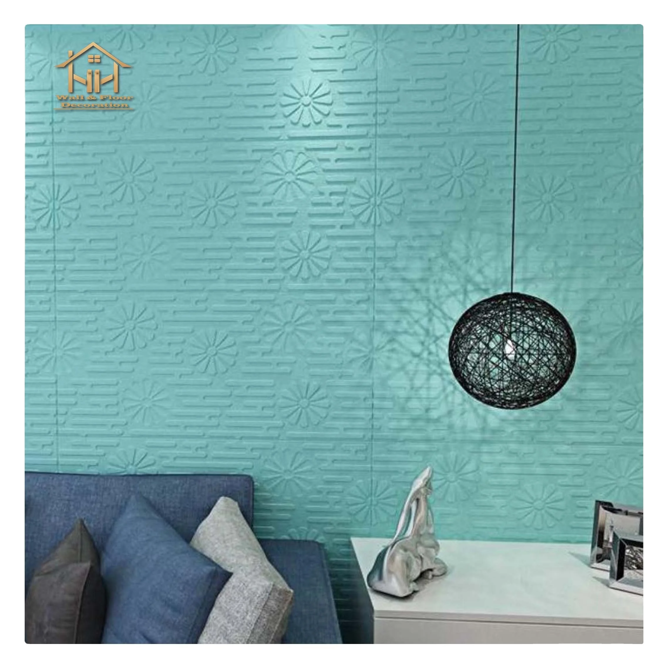 Soft roll series 3d XPE foam wallpaper self-adhesive pe foam wall sticker for interior wall decoration panel