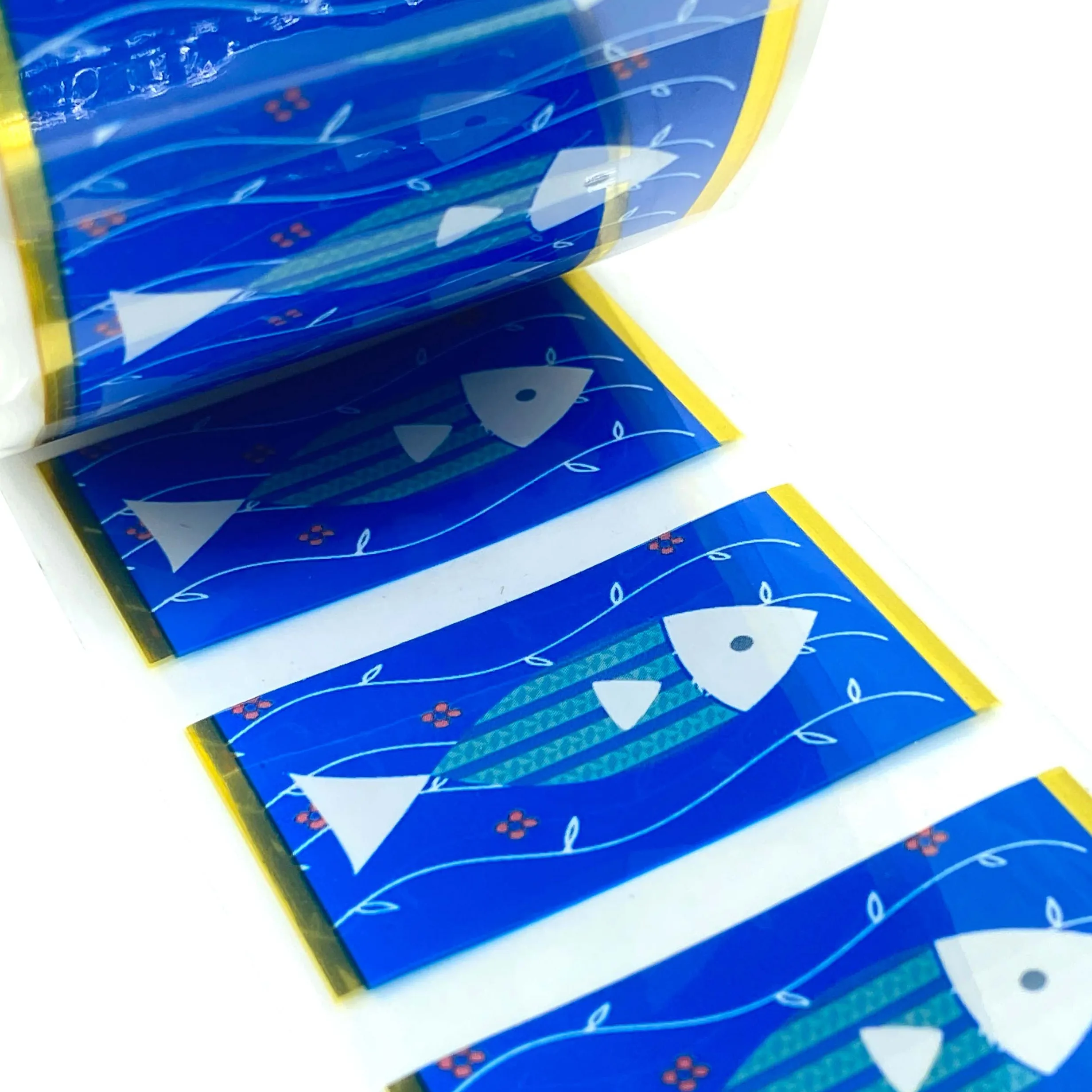 Factory Production Direct Wholesale Japanese style Cartoon Fish Heat Transfer Film service for ALL kinds of WOODEN CHOPSTICKS