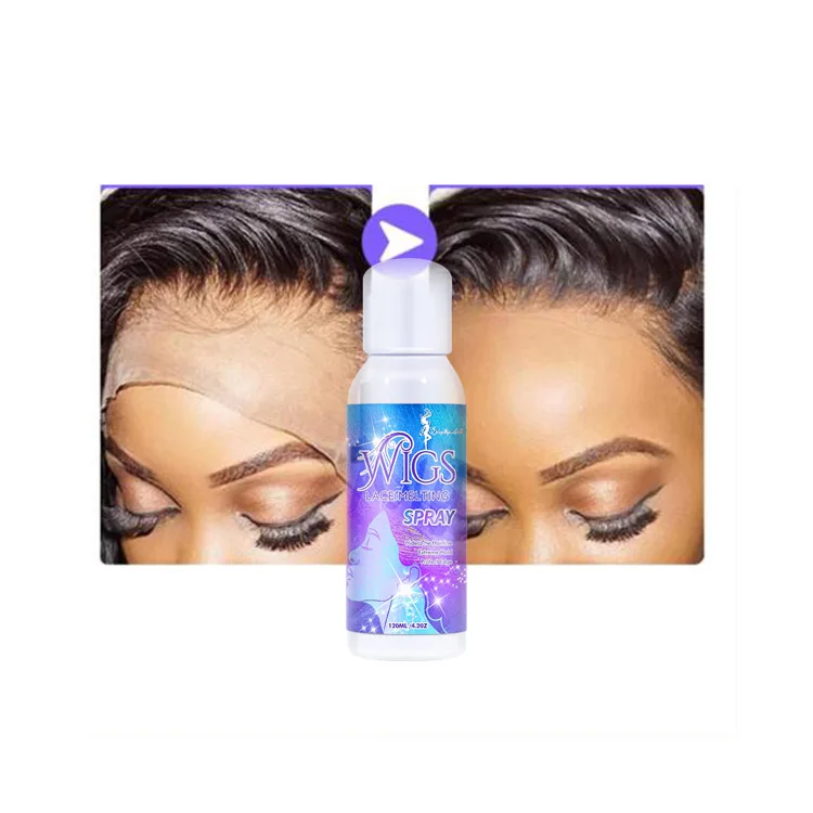 Slaying Lolli Strong Natural Finishing Hold Wig Extreme Hold Melting Lace Spray Lace Adhesive Glue