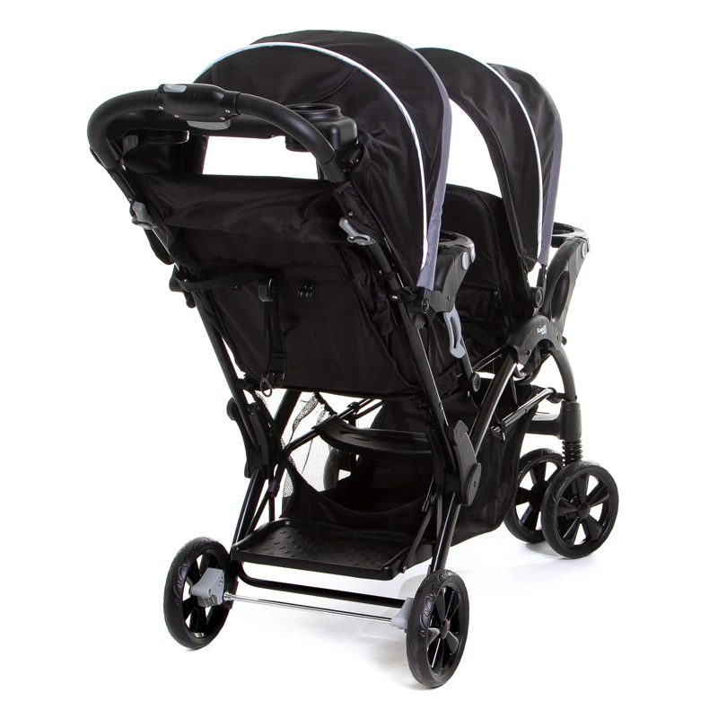 Anti-shock flat free tire modern design custom baby 3 stroller wheel producer