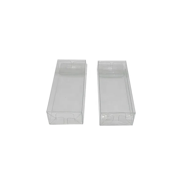 Transparent Folding Empty PET PVC clear Plastic Gift