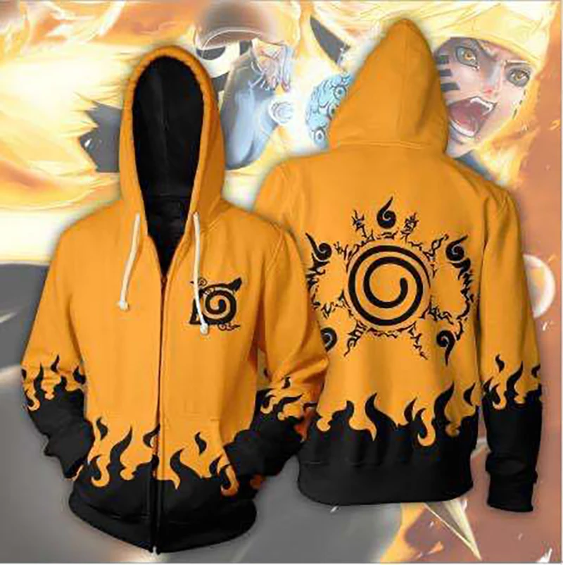 anime hoodies 3d sudadera con capucha de hombre de narutos shippuden narutos hoodie jackets zip up hoodie custom manufacturer