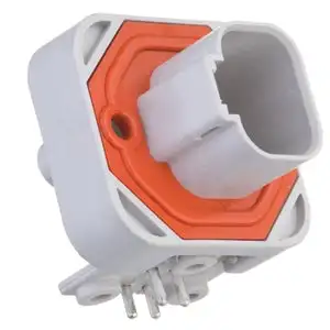 4 Way DEUTSCH DT13 Series Right Angle DT PCB Header Connector Panel Mount Connector DT13-4P