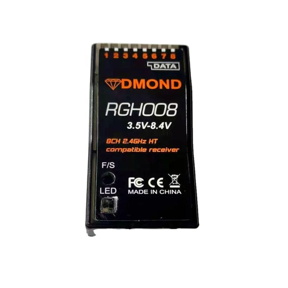 Dmond RGH008 8CH граупнер HOTT sumd SBUS телеметрии совместимый приемник GR-12L GR-32L mz-32 mc-28 mz-16 mz-24 PRO mz-12