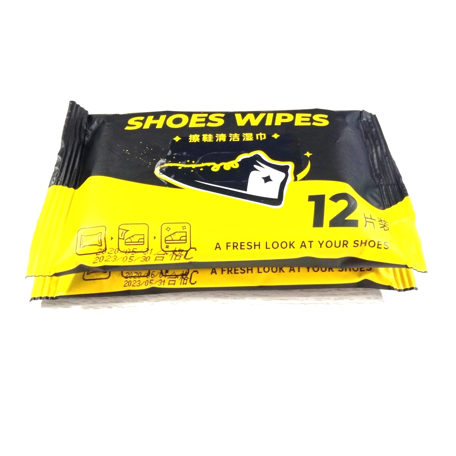 Custom Logo Quick Cleaning Shoes Wipes Sneaker Cleaner Wet Wipes For Shoes Quick Cleaning Towel Tissues Shoe Wipes