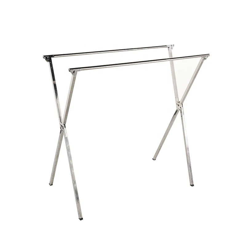 Best Selling 2024 New Stainless Steel Foldable Cloth Drying Rack Dry Racks for Laundry Clothing