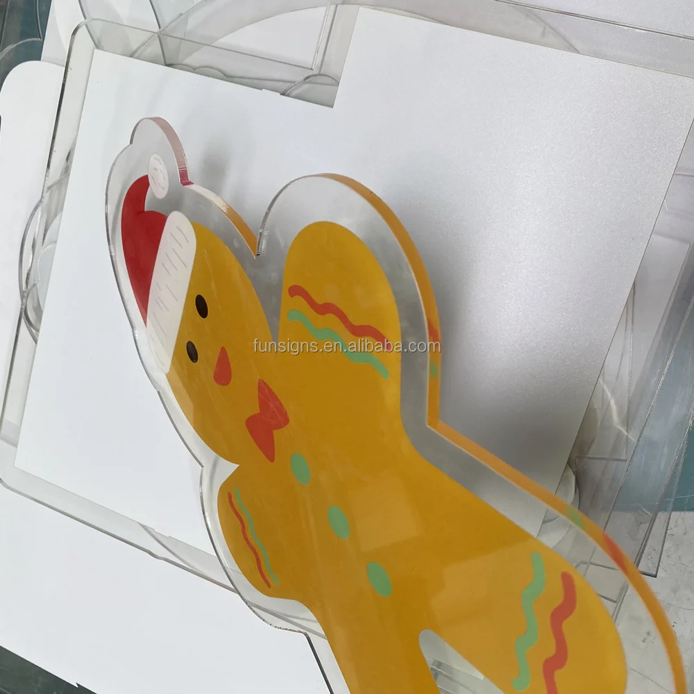 Transparent Acrylic Board UV Printing Customized Plexiglass Acrylic Screen Acrylic Board