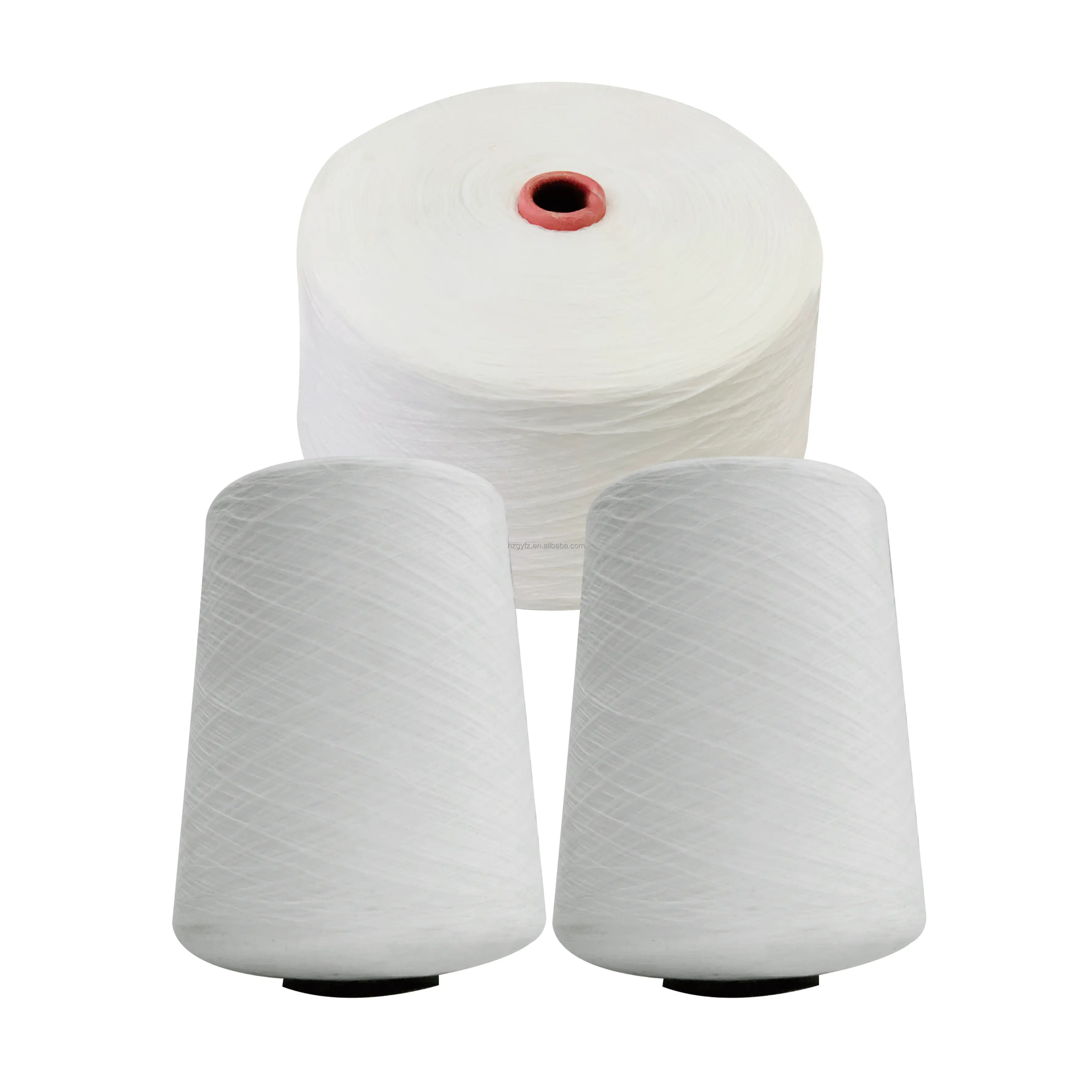 30S/1 MVS  polyester 67% and viscose 33% blend vortex yarn knitting yarn