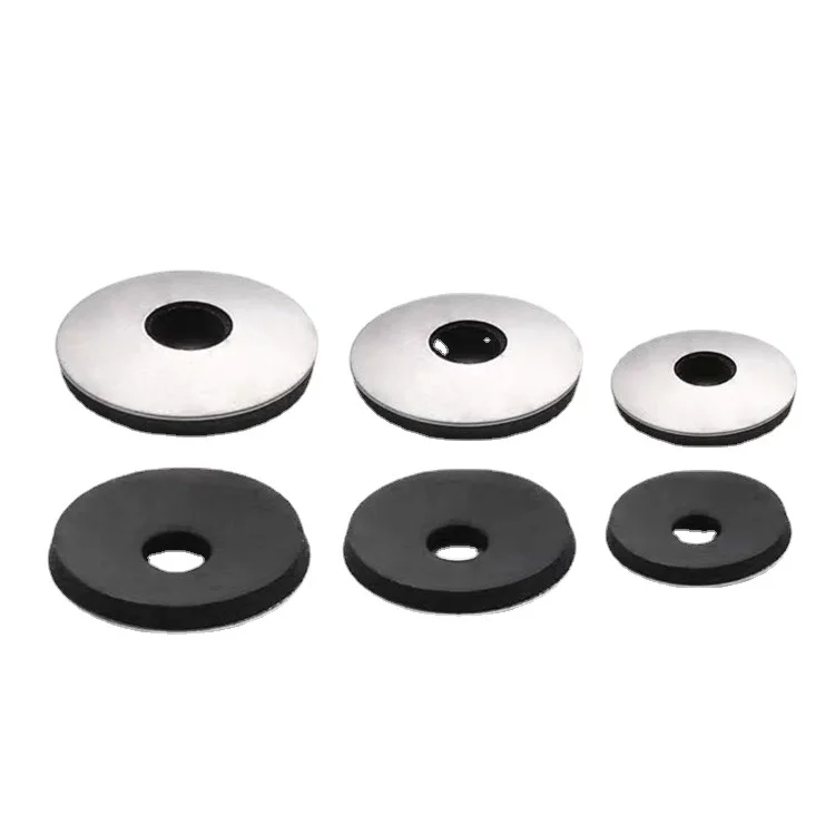Galvanized Steel Round Flat EPDM Gasket Rubber Waterproof Washer Sealing washer