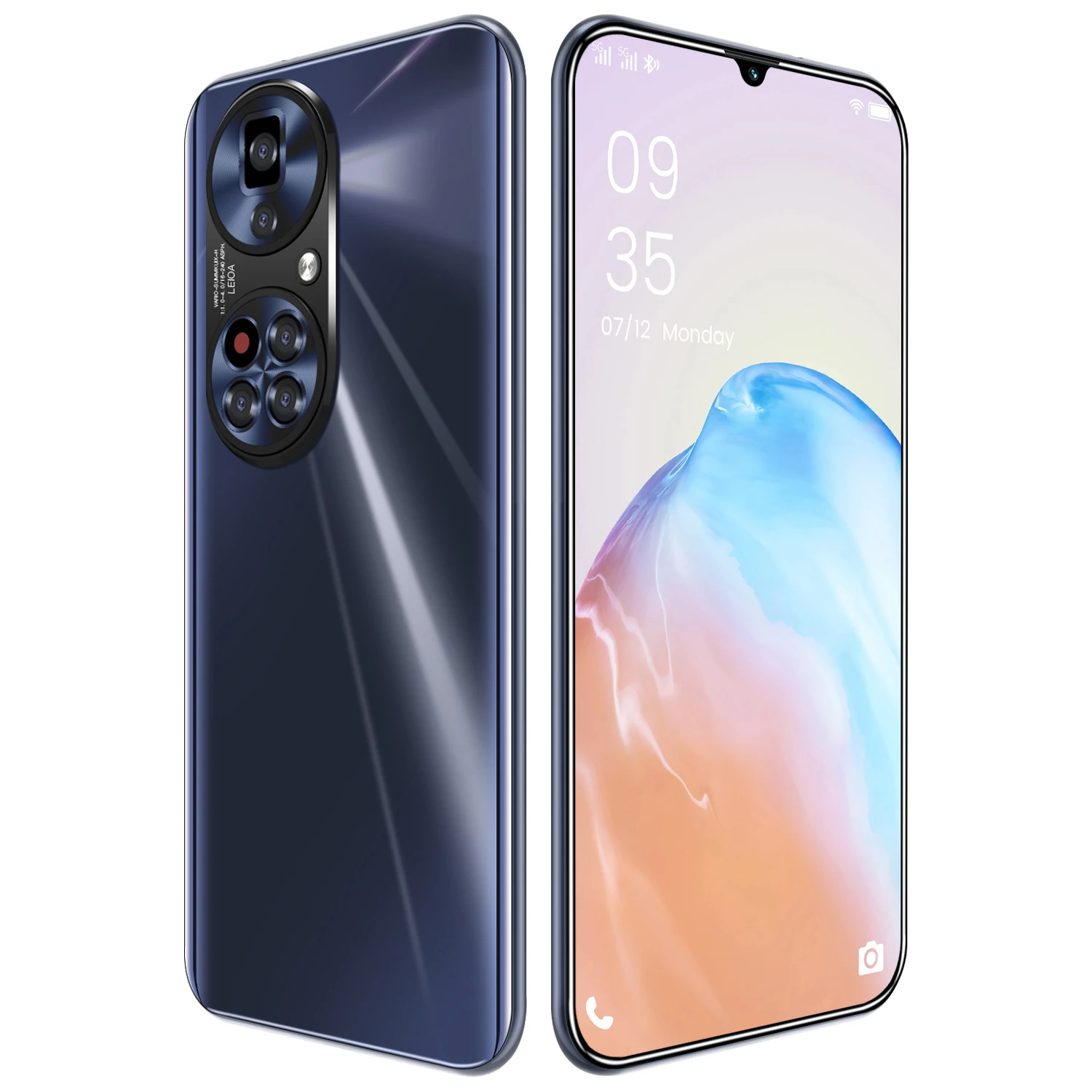 Мобильный телефон P50pro HD экран 7 1 дюйма три карты режима ожидания высококлассный аппарат «все в одном» с распознаванием лица 3 5d Arc