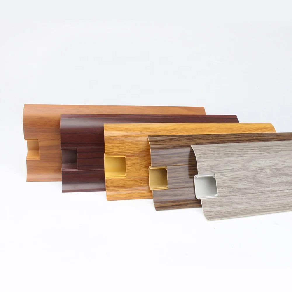 P60-A, RAITTO cheap PVC skirting board interior decoration baseboard skirting PVC