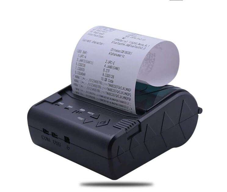 Cheap price 80mm thermal receipt printer 3 inch thermal printer Rechargeable thermal pocket printer