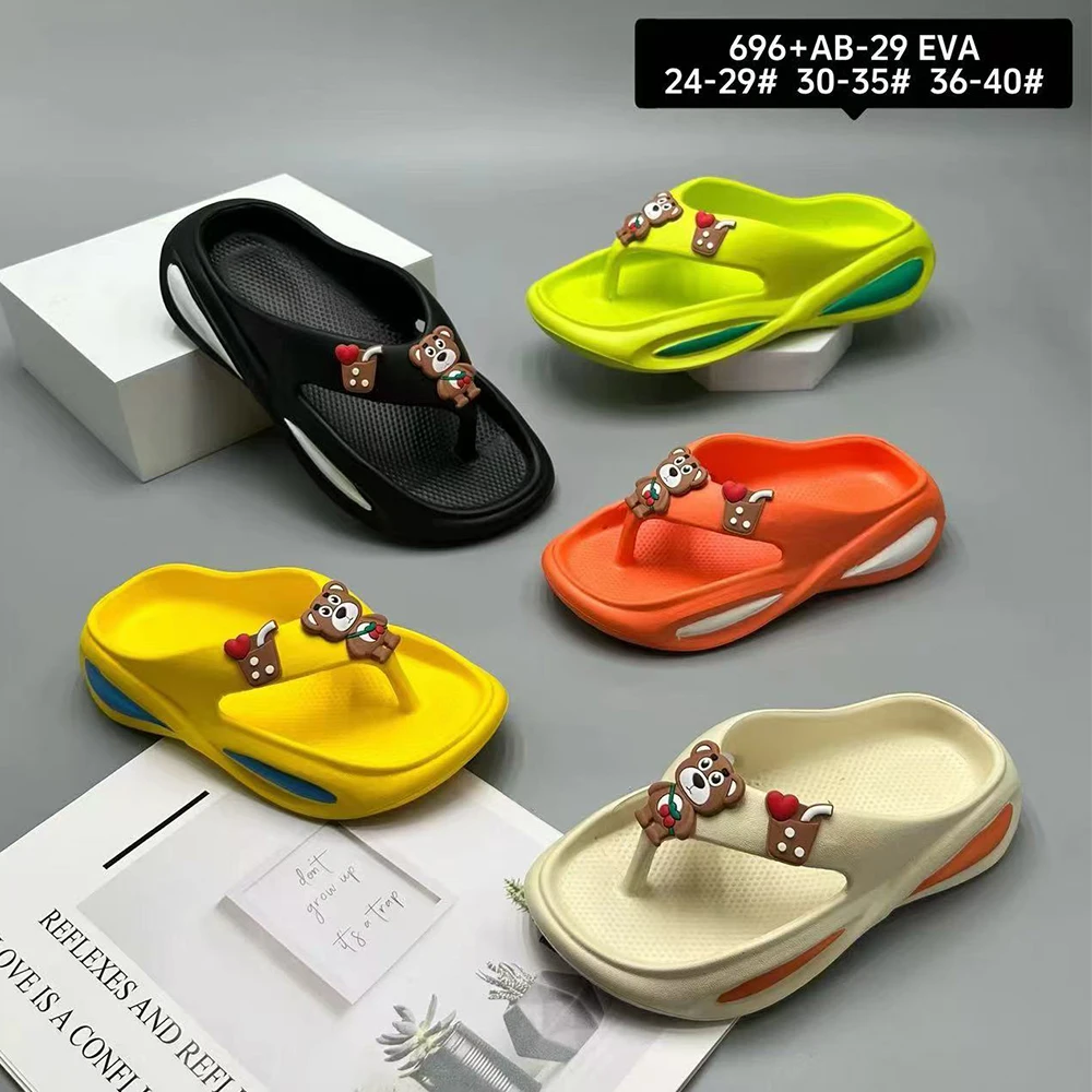 New Model Hot Selling Clapper Shoes Flip Flop Slipper for Women Flat Pair