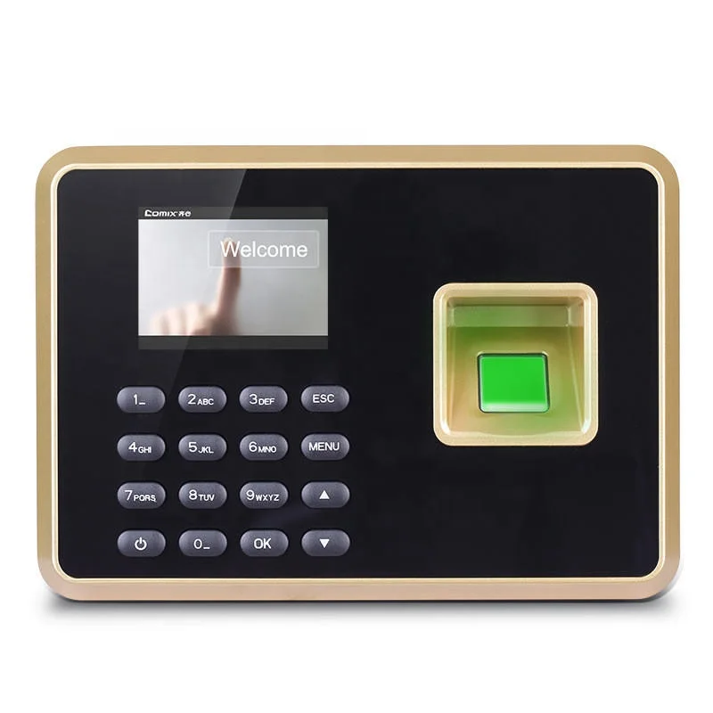 2.4 inch fingerprint  Biometric Attendance System with Software Free&Colorful Display