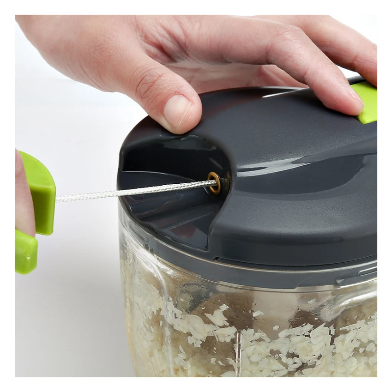 Hand - pulled Garlic Grinder Multi-function Meat Grinder Chopper Slicer Cutter Meat Vegetable Cutter for Cooking