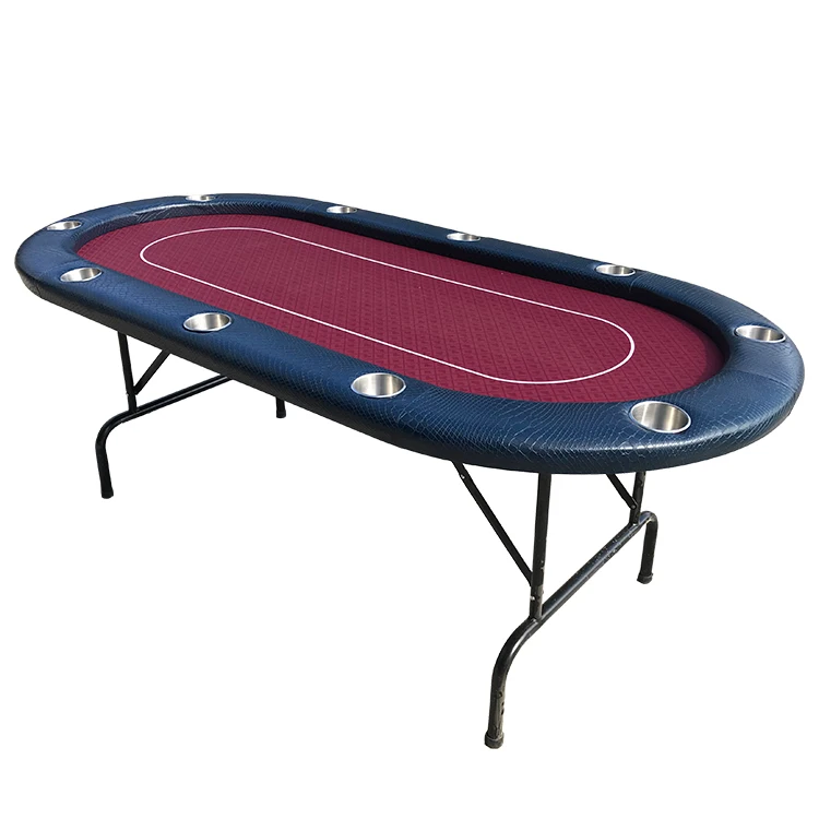 
84inch poker table with metal folding legs,custom size and custom logo,factory price 