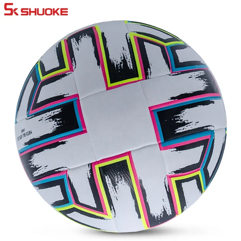 
China Supplier Wholesale Popular Customize Match Training PU Size 5 Colorful Soccer Ball 