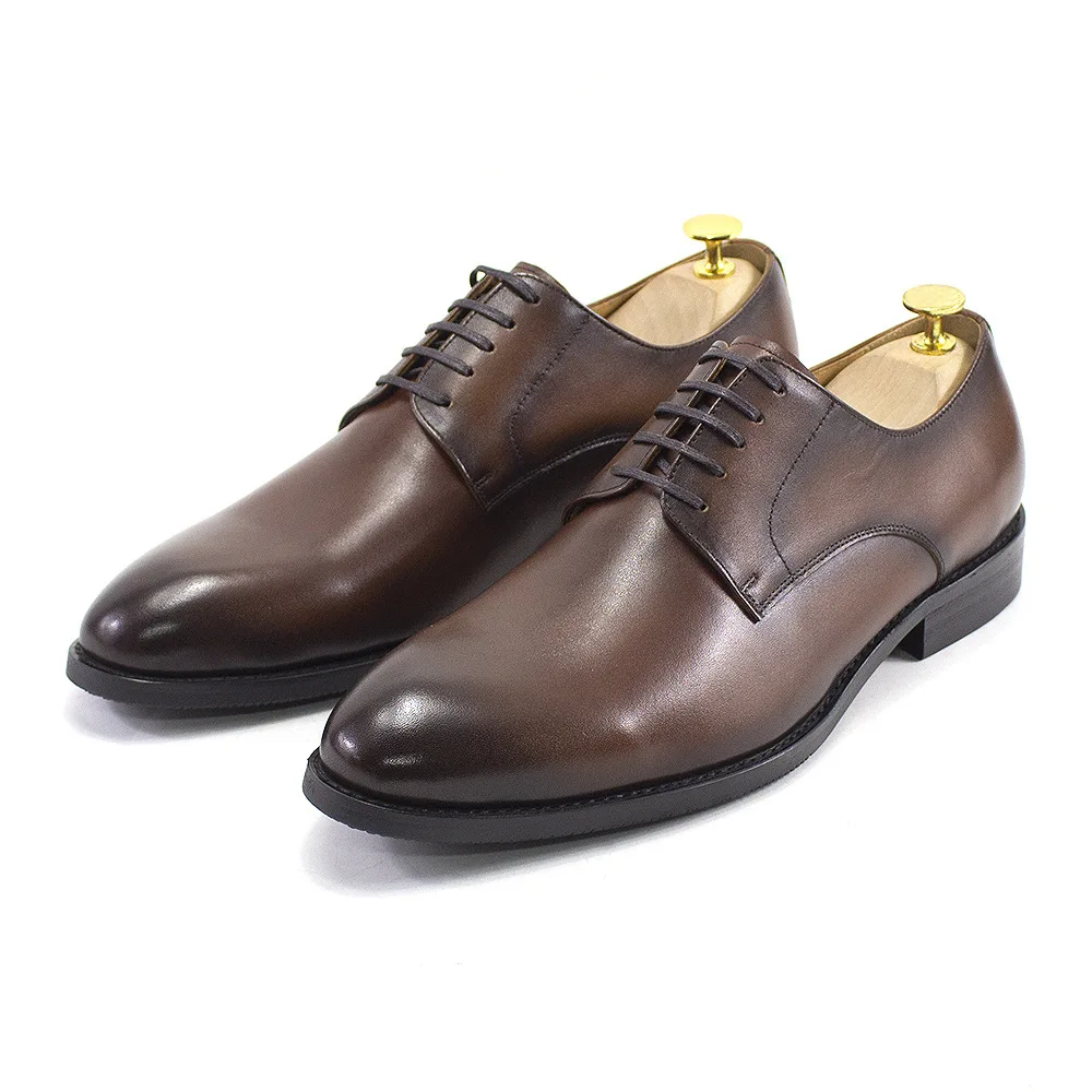 sh10692a High end men dress shoe 2024 genuine leather chaussures hommes