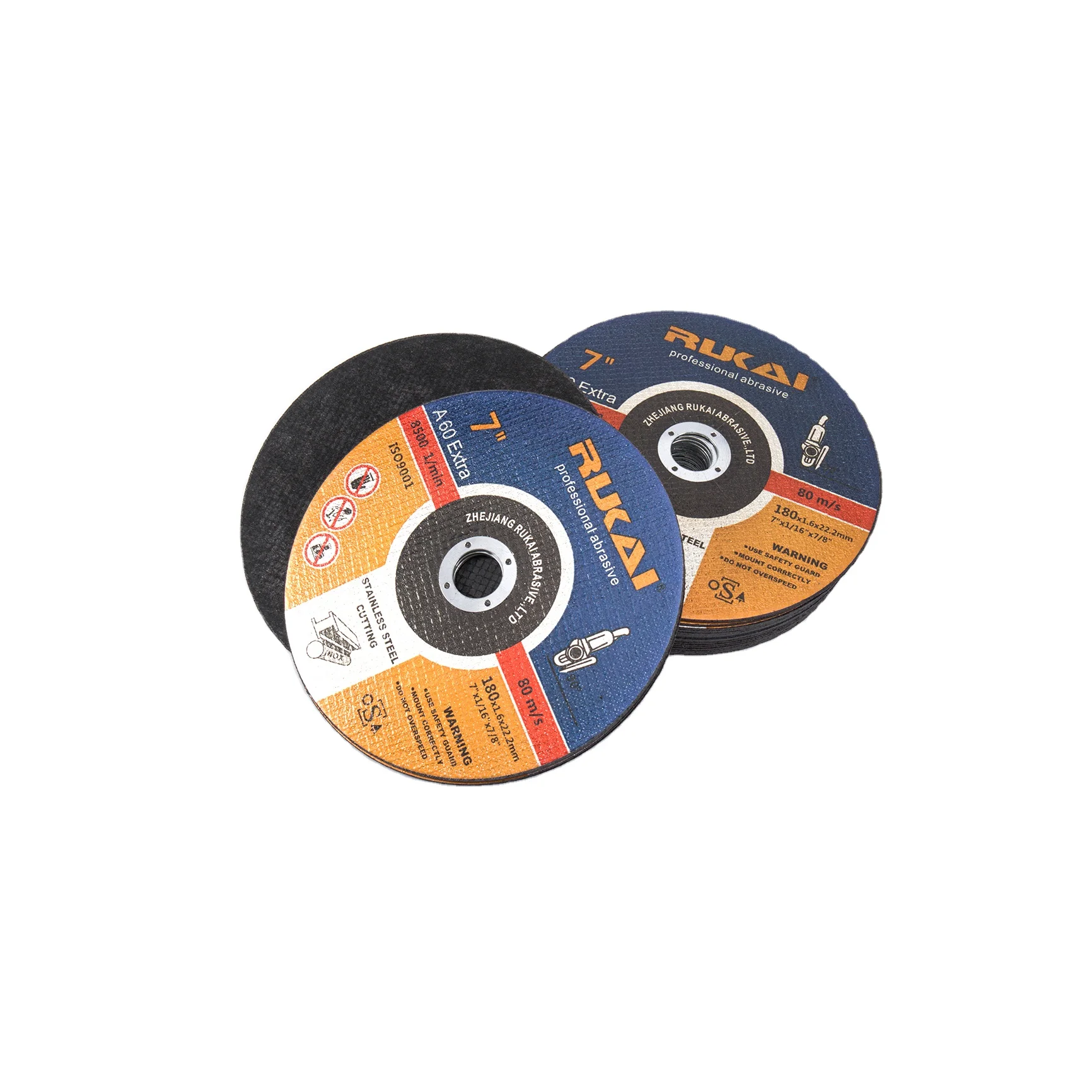 125x1.2x22mm  super thin cutting wheel inox RUKAI brand top quality cutting off disc