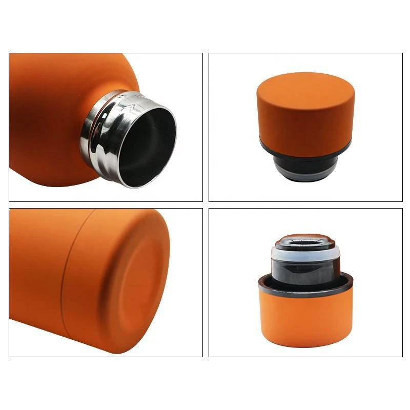 500ml Double Wall Vacuum Flask Insulated Stainless Steel Water Bottles Drink Bottle Tumbler Water Bottle With Custom Logo