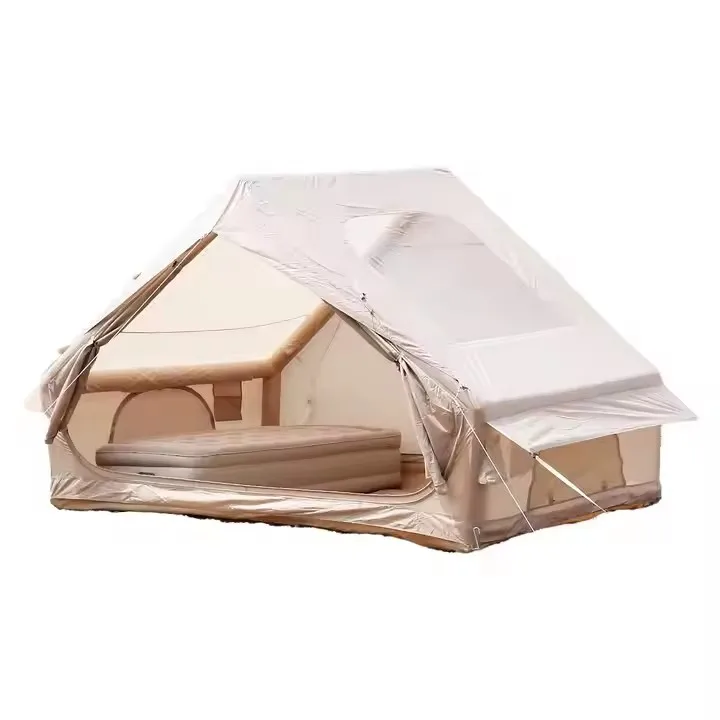 17.2 Square Pop-Up Air Inflatable Party Tent Durable Outdoor Camping Tent with Big Space for Comfort and Convenience