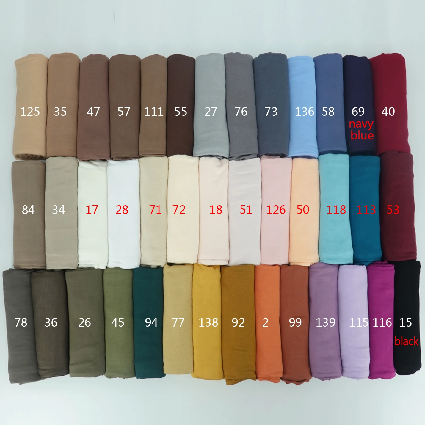 2019 grace style beautiful soft stretchy stones cotton jersey stoler hijab