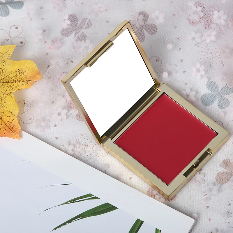 High Quality Makeup Blush Cream Private Label High Pigment Vegan Makeup Single Cream Blush Palette