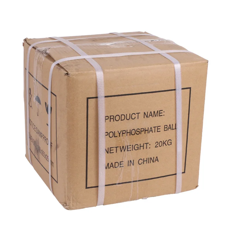 Transparent Water Antiscalant Balls Sodium Polyphosphate Siliphos Crystal