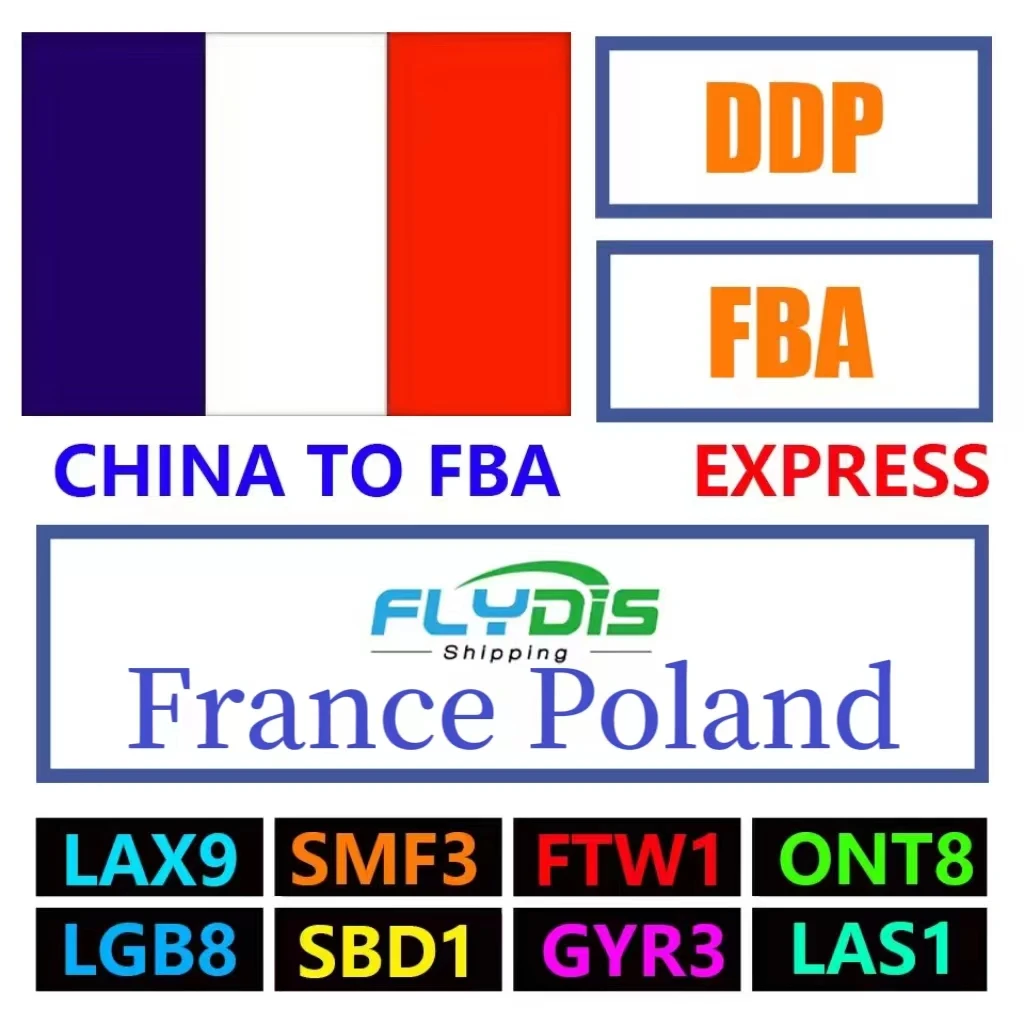 Cheapest UPS/DHL/FEDEX/TNT Express freight forwarder Door to Door Air Sea freight forwarder from China to France Poland