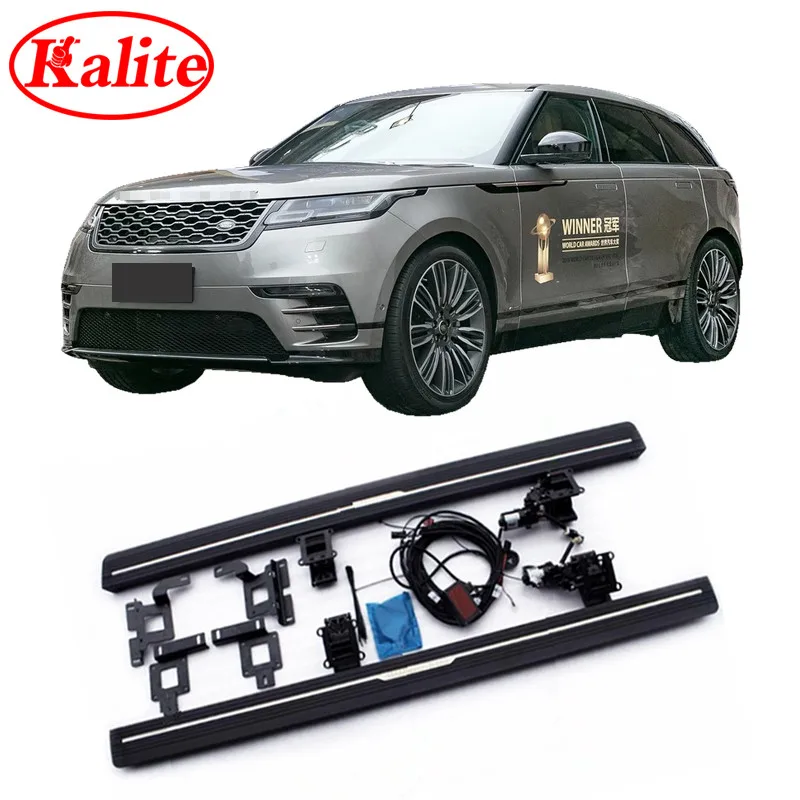 klt-A-088-HighQuality Aluminum Electric Running Board Electric Side Step Power Step Velar for Range Rover Velar 2017+