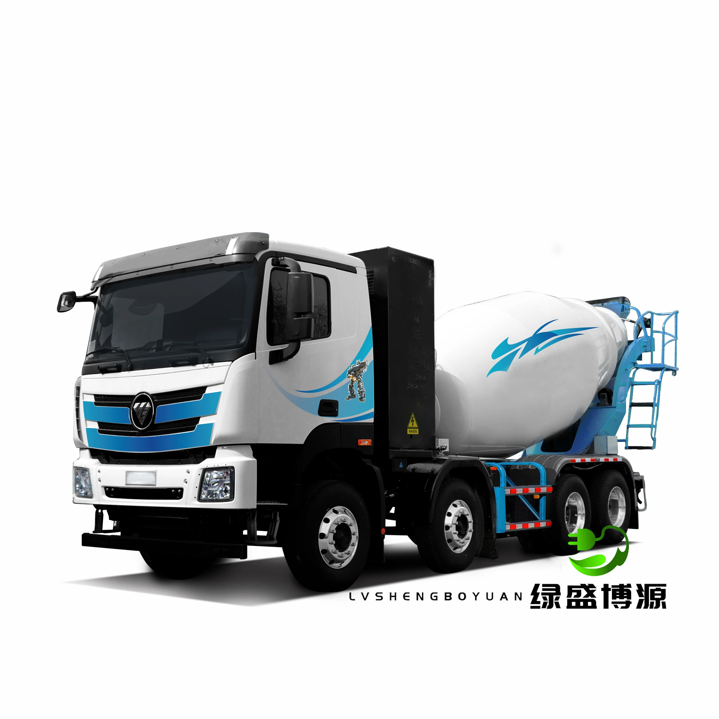 Hot sales in 2023 used electric camion de ciment 8*4 electric cement truck Self loading Mixer truck used pricely