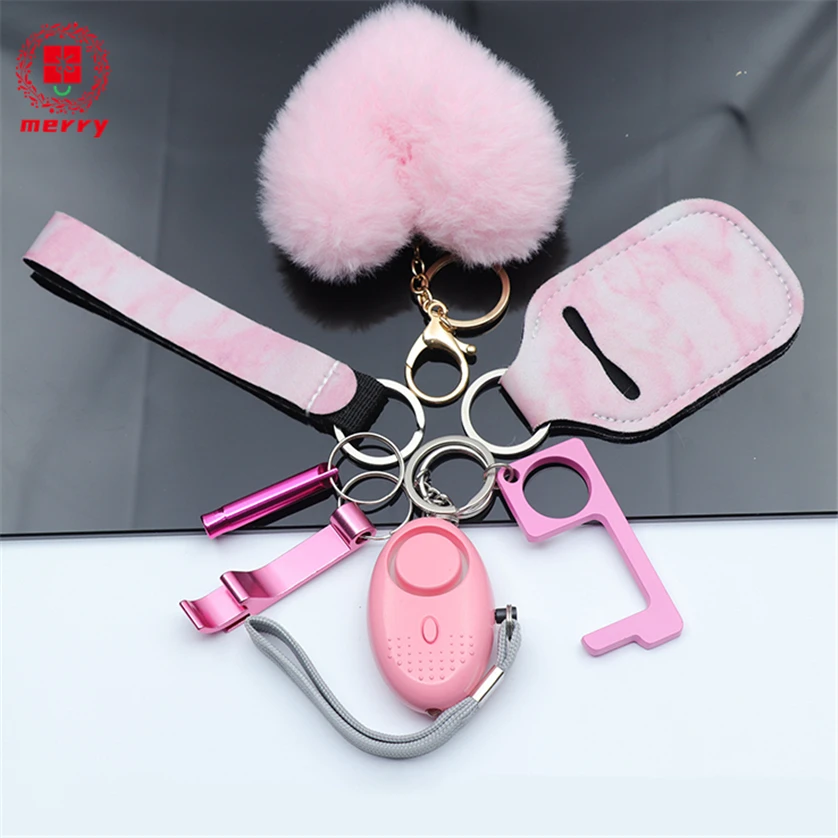 Verified self defense keychain manufacturer wholesale color customizable fiezkaa self defense keychain for women