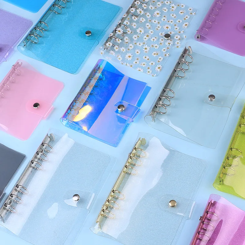 A5 A6 A7 PVC Budget Binder Transparent Clear Budget Binders A6 Budget Binder