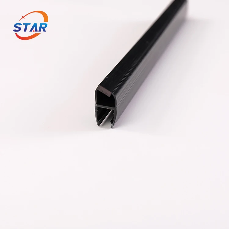 135 degree PVC self-adhesive magnetic seal diamond-shape frameless shower screen weather strips seal strips