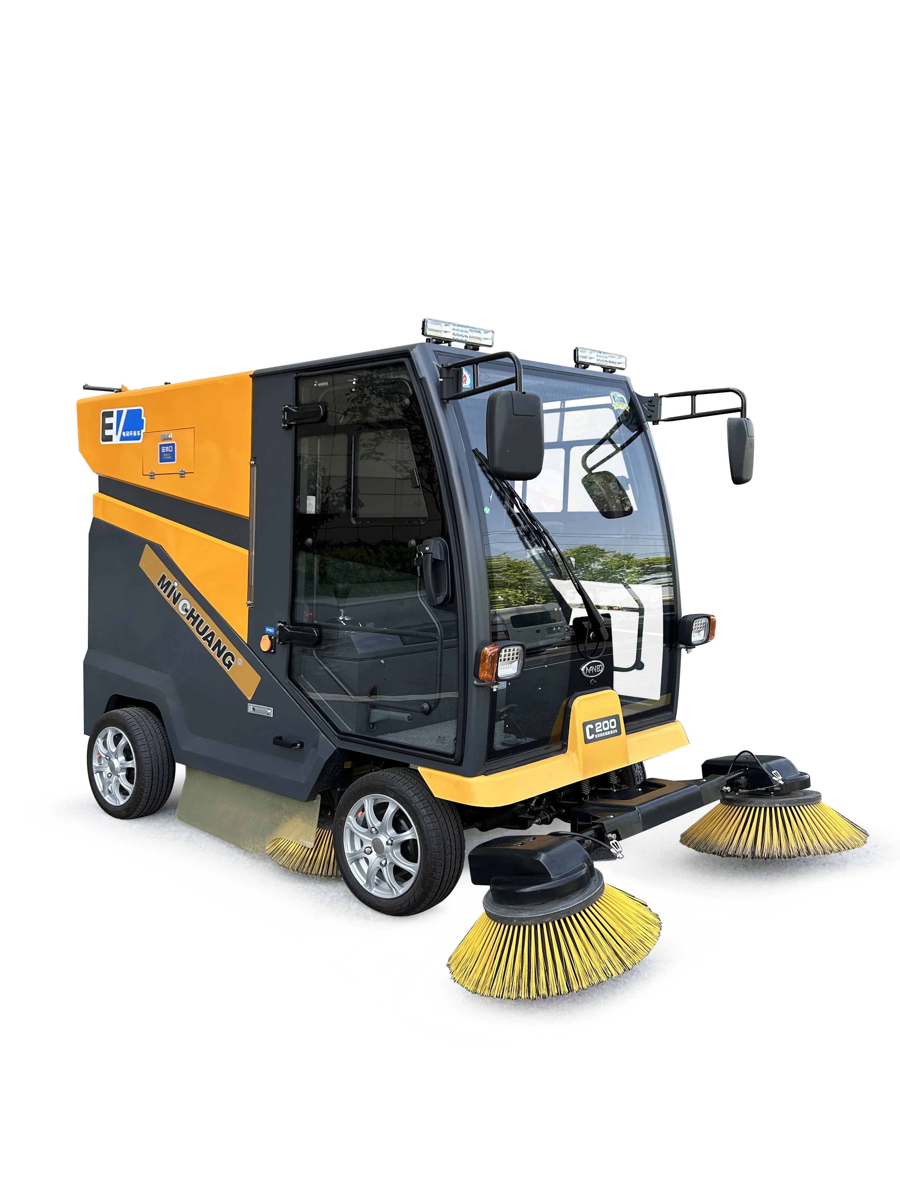 C200 Nanbo Новая небольшая электрическая дорожная уборочная машина цена автомобиля