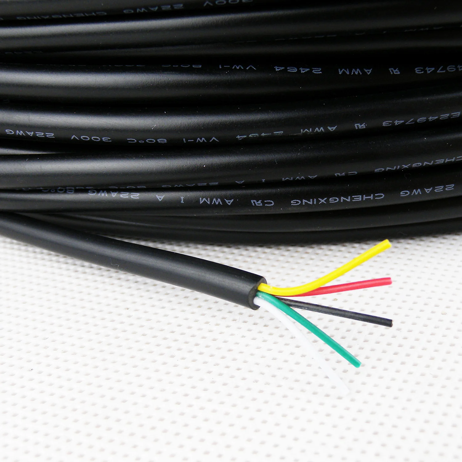 Кабель UL2464 с покрытием провода 30 28 26 24 22 20 18 16 14 12 10 8 AWG Медный 2 3 4 5 6 10-жильный мягкий кабель для